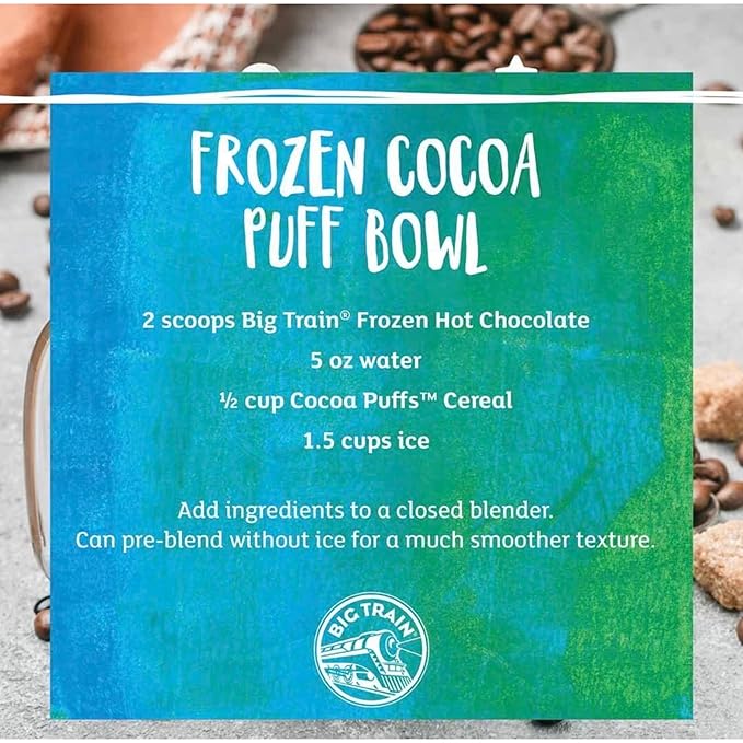 Big Train 20 Below Frozen Hot Chocolate Beverage Mix, 3.5 Pound (Pack of 1)