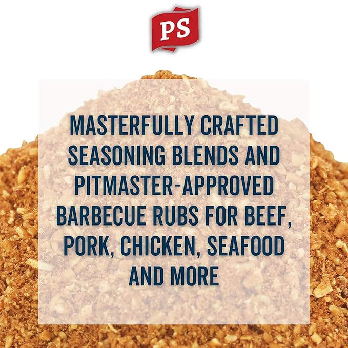PS Seasoning Dry BBQ Rub Variety Pack - Notorious PIG, Cock-A-Doodle Brew, Texas Rodeo - BBQ Seasoning & Rubs for Smoking and Grilling Gift Set - Grilling Spices for Steaks, Pork, Beef, Chicken