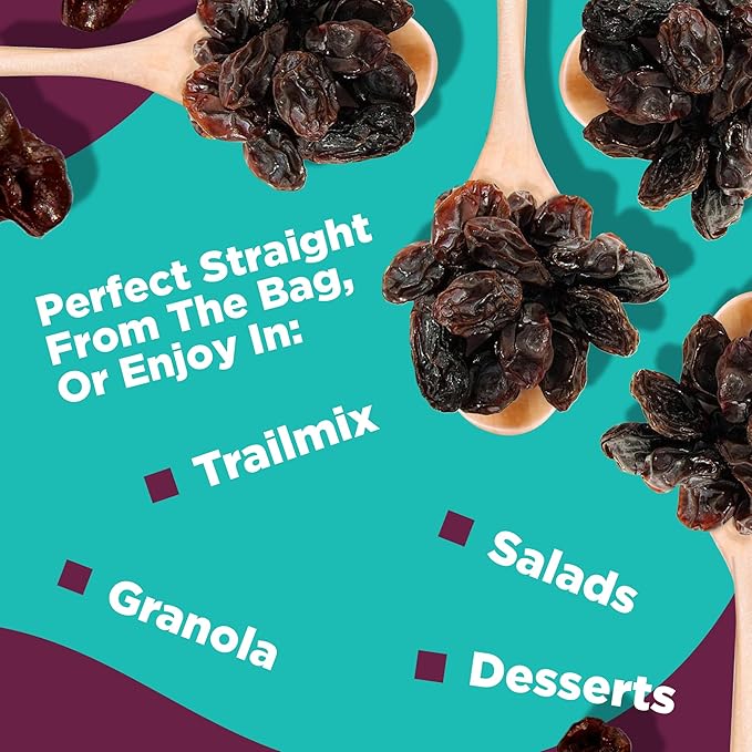 Organic Raisins by Bella Viva Orchards, 1 Lb. Bag