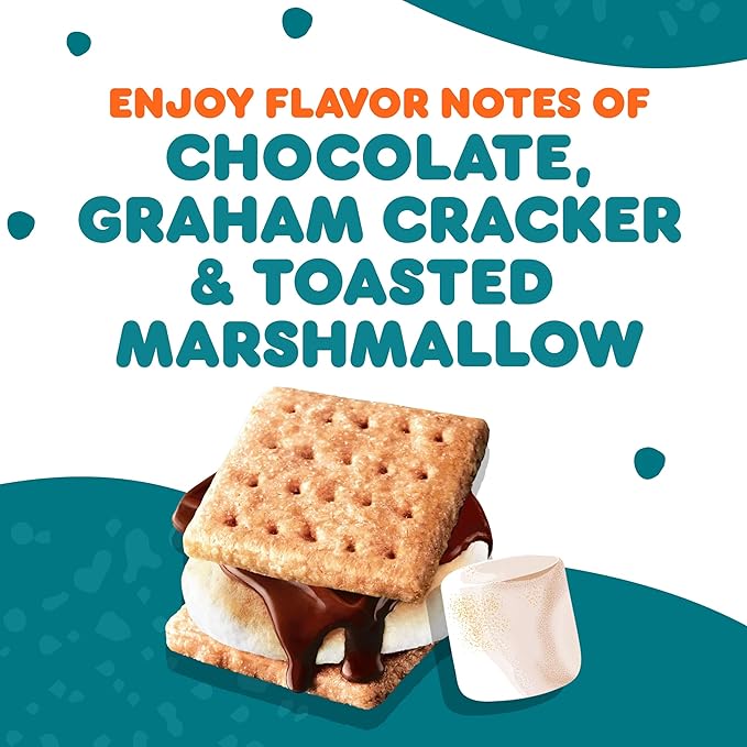 Dunkin??Medium Roast S?셫ores Flavored Coffee, 60 Keurig K-Cup Pods