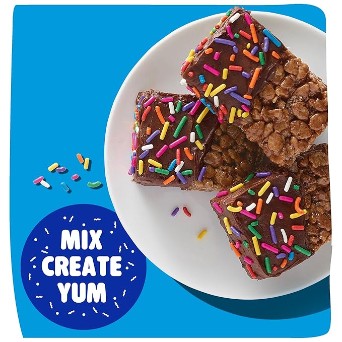 Kellogg's Cocoa Krispies Cold Breakfast Cereal Cups, Kids Snacks, Cereal Cups to Go (12 Cups)