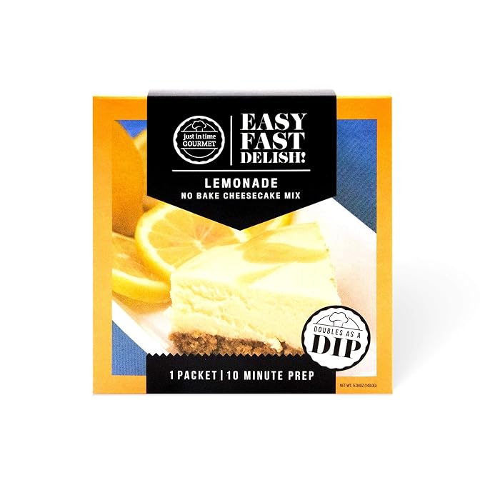 Just In Time Gourmet Lemonade Cheesecake Mix (1 mix in box)