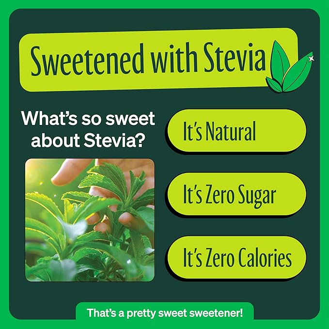 Zevia Zero Sugar Soda, Rainbow Variety Pack, 12 oz Cans (24-Pack) ??Naturally Sweetened, Non-GMO Project Verified, Gluten-Free, Vegan