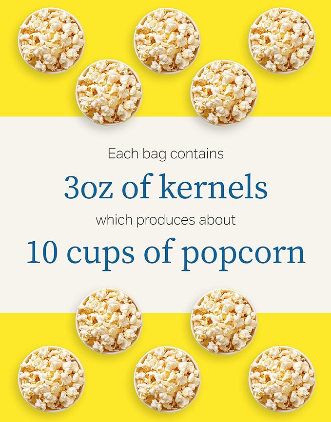 Preferred Popcorn Microwave Popcorn, Buttery Popcorn, 18 Pack - Non-GMO, Whole Grain, Gluten Free
