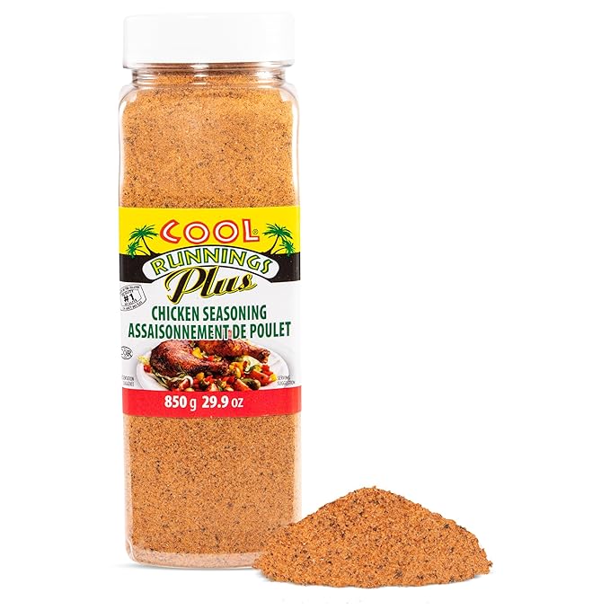 Cool Runnings Chicken Seasoning 850g ??Bold and Savory Blend for Marinating, Roasting, Grilling, and Frying Chicken, Perfect for BBQ and Oven-Baked Dishes