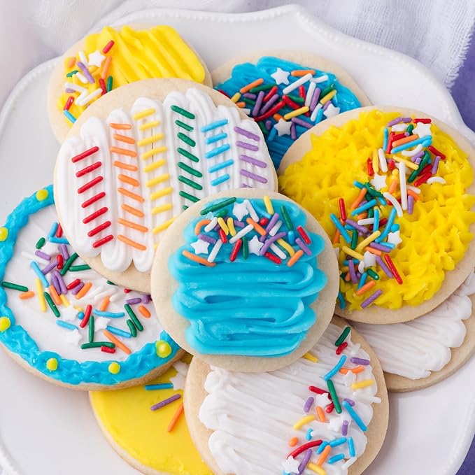 Sweets Indeed, Bulk Sprinkles, 1.3 pounds, Sprinkle Mix, Perfect for Cake Decorations, Baking Ice Cream Cookies Cupcake Topper (Rainbow)