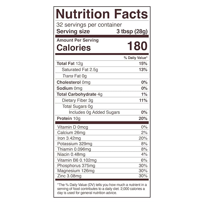 TOC Organic Pumpkin Seeds 2-lb (32 oz), Non-GMO, Vegan, Kosher, Raw, Shelled, Organic Pepitas, 2-pound bag
