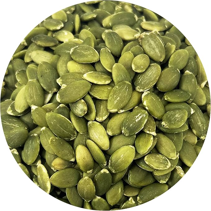 PACIFIC Organic Petfood Organic Feed Pumpkin Kernel Seeds - Organic Pumpkin Seeds for Dogs | Rich with Fiber & Minerals | USDA and CCOF Certified | Packed in USA - 5Lbs