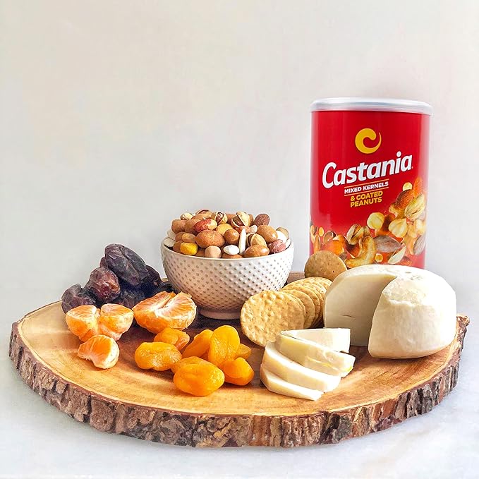 Castania Nuts Variety Pack, Premium Quality Nuts, Healthy Snacks with Gourmet Savory Flavor, Fresh & Tasty, 16oz (Pack of 4)
