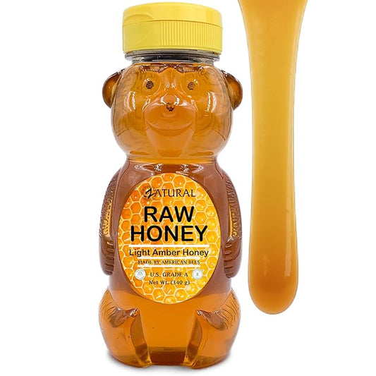 Honey Raw Fresh Air Idaho Grade A Light Amber Honey (12 Ounce)