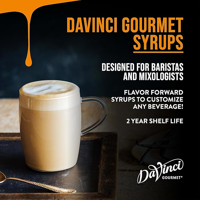 DaVinci Gourmet Classic Cherry Syrup, 25.4 Fluid Ounces (Pack of 4)