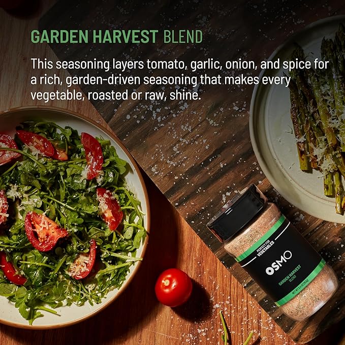 Osmo Seasoning Bundle 4pk - Premium Gourmet Seasoning Collection Perfect for Chicken, Steak, Fish or Vegetables, Chef-Selected Variety Pack for Cooking, Finishing & Grilling (4 Pack)