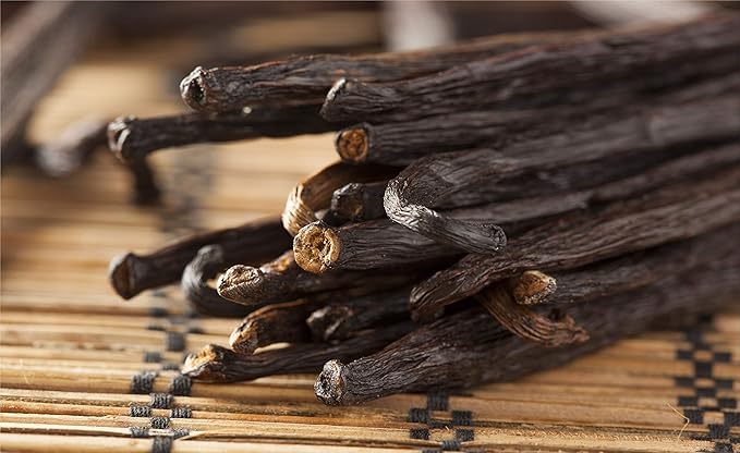 50 Organic Madagascar Vanilla Beans - Whole Extract Grade B Pods for Baking, Homemade Extract, Brewing, Coffee, Cooking
