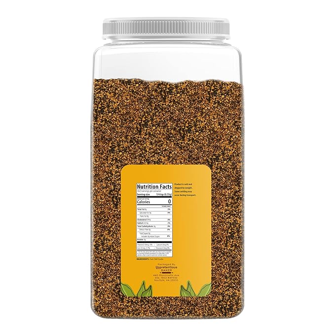 Unpretentious Dark Chili Powder, 5 lb, Soups & Sauces, Savory Chile Taste, Bulk Size