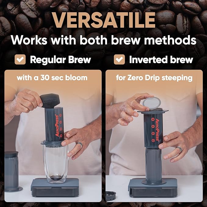 ALTURA The MESH Stainless Steel Filter for AeroPress Coffee Makers ??Reusable Metal Filter Replacement for Rich Flavor, Travel, and Eco-Friendly Brewing