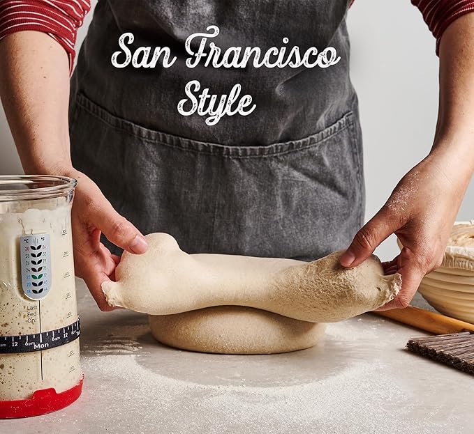 KneadAce Sourdough Starter Culture ??Fast-Activating Natural Wild Yeast for Homemade Bread ??Dehydrated Sourdough Starter for Baking Artisan Loaves, Easy to Use & Perfect for Beginners