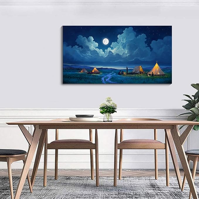 YDYSUNE Landscape Wall Art - Nature Artwork for Walls - Scenery Canvas Wall Art - Forest Painting for Living Room - Rustic Farmhouse Decor - Wall Pictures for Bedroom 20횞40IN