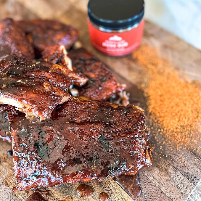 Portland Salt Co. Pork Rub BBQ Spice Blend: Signature All-Purpose Barbecue Seasoning - Sweet, Smoky, & A Touch of Heat - Non-GMO, 4 Oz (Pack of 1)