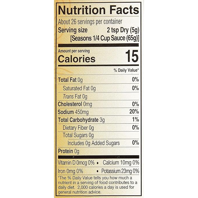 Mrs. Wages Pizza Sauce Canning Mix, Easy-To-Use, Simple Homemade Pizza Sauce, Great Flavor, Easy To Freeze or Serve Fresh, 5 oz packet (Value Pack Of 6)