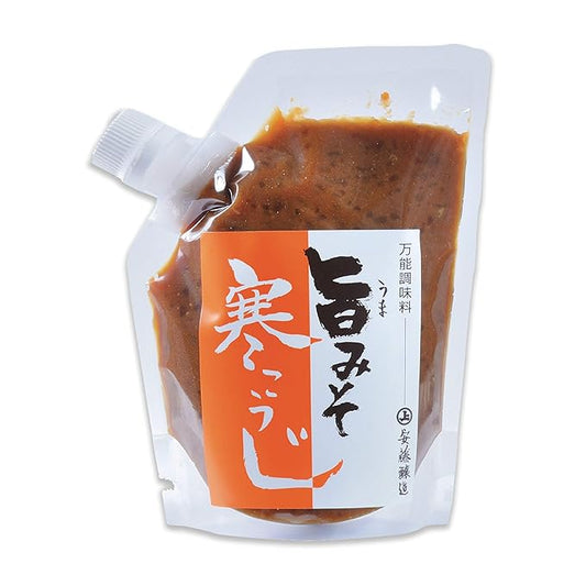 chaganju KOJI -Miso Blend- Japanese traditional all-purpose umami seasoning of rice paste for aging marinade, Naturally Brewed, No Additives 12.3oz