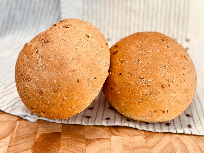 Molibake Onion Bread Mix ??Pack of 4 ??Premium All-Natural Baking Mix for Bread Machine and Oven ??14 oz ??Gourmet Blend with Dried Onion Flakes, Sunflower Seeds, Rye Malt Flour ??Easy-to-Use Bread Maker Mix for Homemade Baking