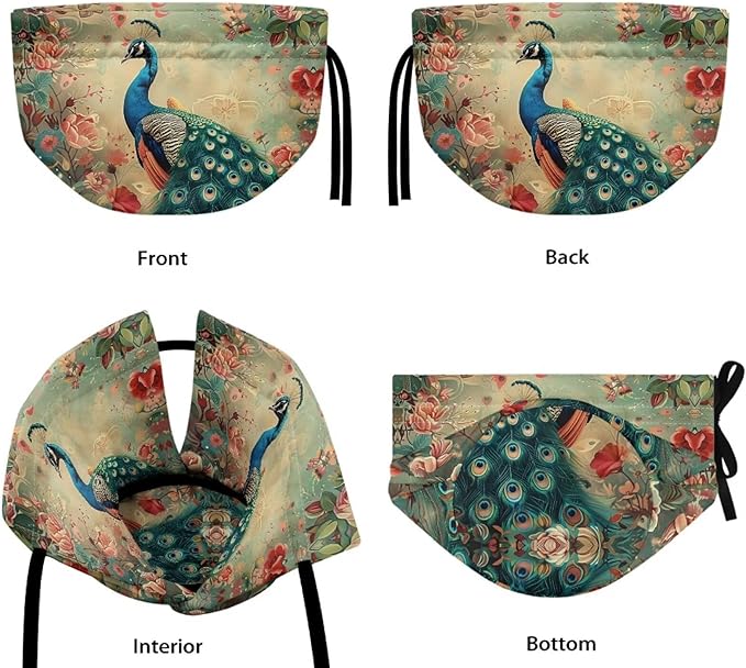 Peacock Tea Cozy for Teapot Insulated Large Teapot Cover to Keep Warm Tea Kettle Cover Machine Washable for Home Kitchen Tea Party Table Decor