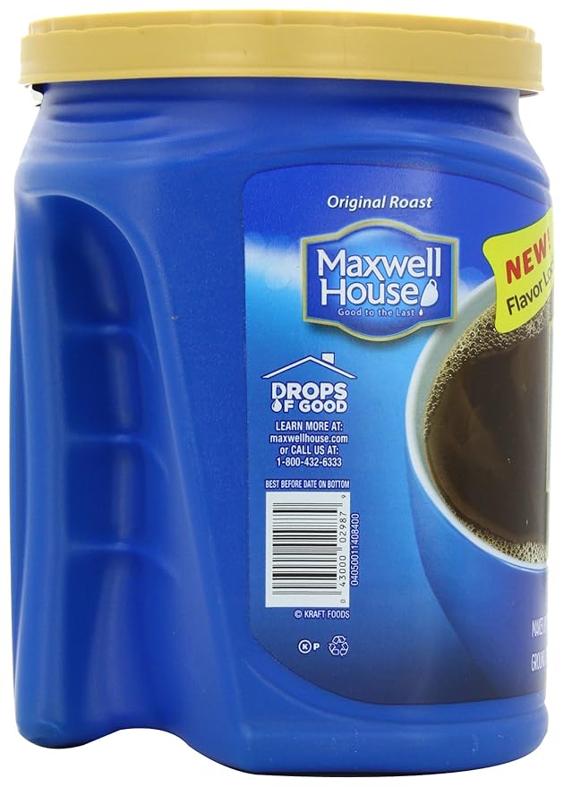 Maxwell House Original Medium Roast Ground Coffee (42.5 oz Canister)