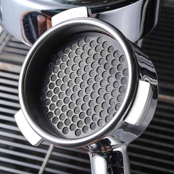 51.5mm Espresso Tamper Kit for La Pavoni Europiccola, Professional, Stradivari & Post-Millennium Models ??Tamper, Distributor, Dosing Funnel, Puck Screen, WDT Tool & Walnut Tamping Mat