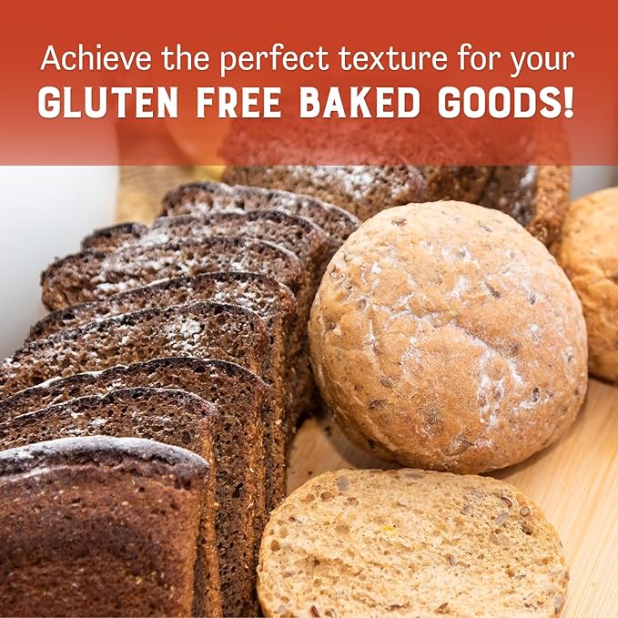 Judee's Gluten Free Xanthan Gum - 20 oz - Baking Supplies - Delicious and 100% Gluten-Free - Great for Keto Syrups, Soups, and Sauces - Enhances Texture and Thickens Dough and Baked Goods