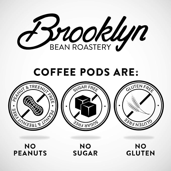 Brooklyn Beans Maple Flavored, Maple Sleigh Gourmet Coffee Pods, Compatible with 2.0 Keurig Coffee Pods Brewer, 72 Count