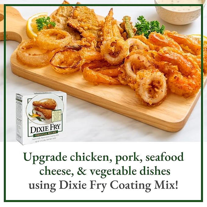 10-Ounce Original Recipe Coating Mix for Fried Chicken, Pork Chops, & Seafood (Pack of 6)