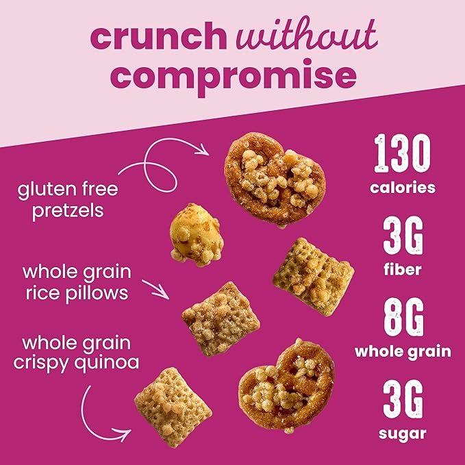 Marimix Snack Mix | Toasty Peanut Butter 3 Pack | Crunch Baked Sweet & Salty Savory Plant Based Naturally Gluten Free Whole Grain Fiber Charcuterie Pretzel Trail Party Mix | No Artificial Ingredients
