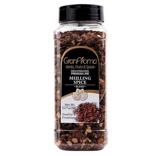 GranAroma Mulling Spice Blend, Sweet & Aromatic, Holiday Spice Blend, Potpourris & Teas (13.77 Ounce)