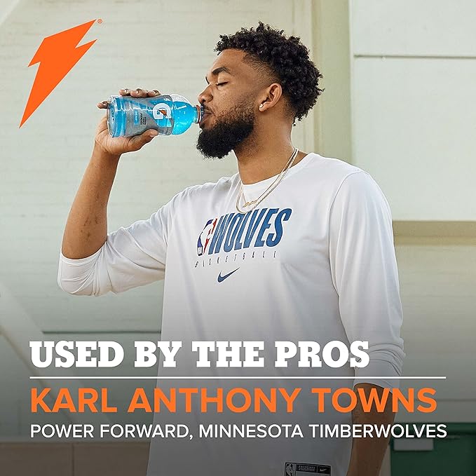 Gatorade Thirst Quencher Sports Drink, Variety Pack, 20oz Bottles, 12 Pack, Electrolytes for Rehydration