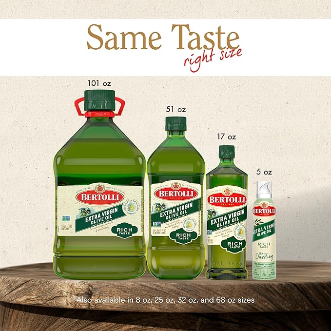 Bertolli Extra Virgin Olive Oil, Rich Taste, 50.7 fl oz
