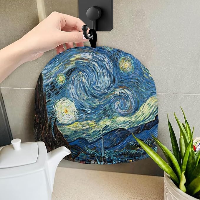 Tea Pot Cozy 3D Art Tea Cozy for Teapot Insulated Women Gifts Patrick's Day Teapot Cover for Keeping Warm Insulated Kettle Cover