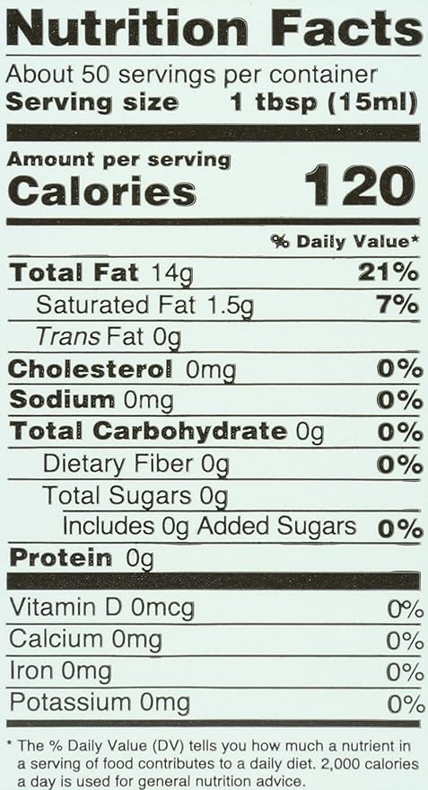 Colavita 100% Grapeseed Oil, 25.5 oz Glass Bottle
