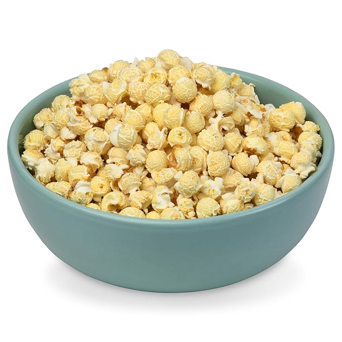 Princeton Popcorn Mushroom Hulless Popcorn Kernels ??Easy-Eating, Ball Shaped Tender Popping Corn, Non-GMO Popcorn Kernels, No Hulls, Farmer Direct, Microwave Air Popper or Stovetop Bulk Bag 8lbs