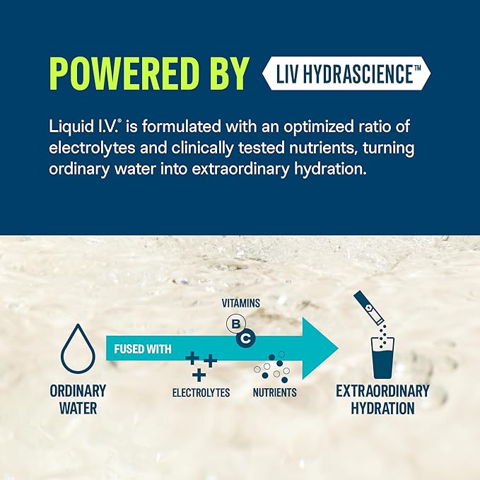 Liquid I.V.® Hydration Multiplier +Energy - Mango Tamarind | Electrolyte Powder Drink Mix | 1 Pack (14 Servings)