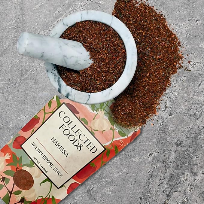 Premium Moroccan Harissa Spice Blend: Authentic Harissa Spice Blend Powder Hand Crafted Harissa Seasoning - Exclusive Small Batch Blend - 2 oz (1 Package)