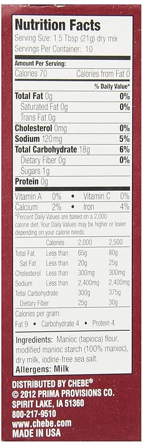 Chebe Bread Original Cheese Bread Mix, Gluten Free, 7.5-Ounce Bags (Pack of 8)