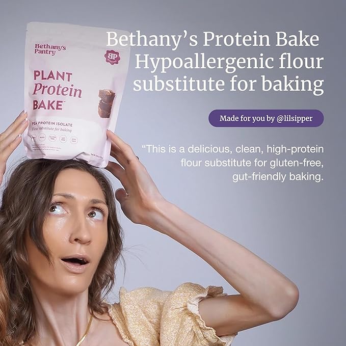Nuzest Bethany???Pantry Plant Protein Bake Powder Flour Substitute for Baking 8.8 oz / 250 g
