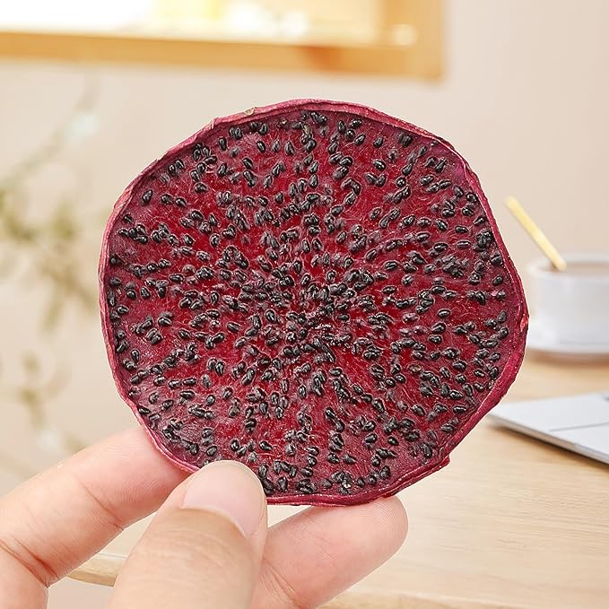 iGAOZM Dried Dragon Fruit,8.8oz/250g,Dragon Fruit Dried,No Sugar added,Soft and Chewy Bulk Dehydrated Dragon Pieces,for Cocktails,Snacks,Garnishing, Baking