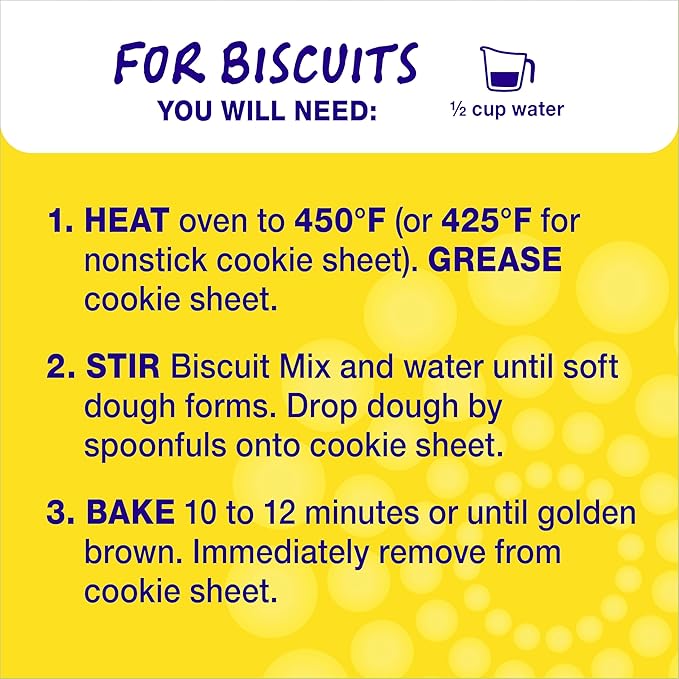 Betty Crocker Bisquick Complete Cheese Garlic Biscuit Mix, Just Add Water, 7.75 oz. (Pack of 9)