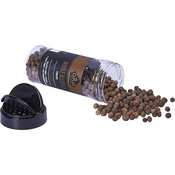 Cerez Pazari Allspice Whole 4.4 oz Premium Grade,%100 Natural, Freshly Packed, Non-GMO, Gluten Free, No Preservatives