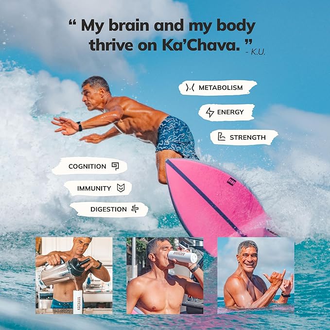 Ka?™Chava Whole Body Meal Shake Chocolate 2 lb ??Vegan Protein Powder with 85+ Superfoods & Greens ??Plant-Based Meal Replacement with Probiotics & Digestive Enzymes ??Gluten & Dairy Free (15 Servings)