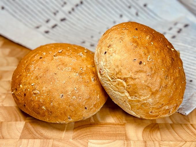 Molibake Fitness Bread Mix ??All-Natural High-Fiber Bread Mix for Bread Machine and Oven ??15 oz ??Whole Grain Breads Mix with Carrots, Oats, Flax, Sunflower & Sesame Seeds ??Easy-to-Use Breads Maker Mix for Homemade Baking
