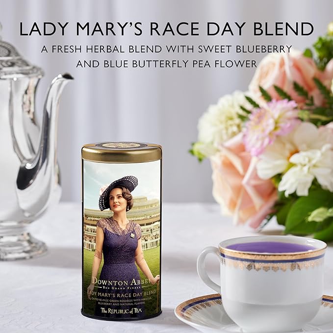 The Republic of Tea ??Downton Abbey Lady Mary?™s Race Day Herbal Tea Blend, 36 Tea Bags