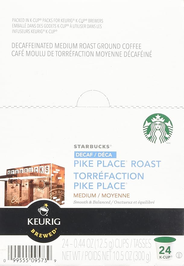 Starbucks Decaf Pike Place Roast 48 K-Cups