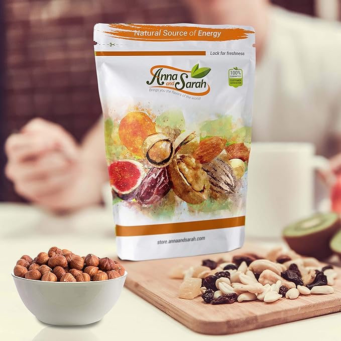 Anna and Sarah Oregon Hazelnuts in Resealable Bag, 3lbs 1 Pack